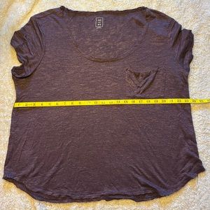 Me to We Distressed Slouchy Shirt